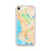 Custom Berkeley California Map iPhone SE Phone Case in Watercolor