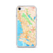 Custom Berkeley California Map iPhone SE Phone Case in Watercolor
