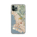 Custom Berkeley California Map Phone Case in Woodblock