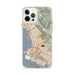 Custom Berkeley California Map iPhone 12 Pro Max Phone Case in Woodblock