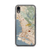 Custom Berkeley California Map Phone Case in Woodblock