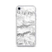 Custom Big Bear Lake California Map Phone Case in Classic