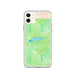 Custom Big Bear Lake California Map Phone Case in Watercolor