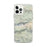 Custom Big Bear Lake California Map iPhone 12 Pro Max Phone Case in Woodblock