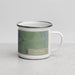 Right View Custom Big Bend National Park Map Enamel Mug in Afternoon