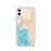 Custom iPhone 11 Bigfork Montana Map Phone Case in Watercolor