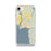 Custom iPhone SE Bigfork Montana Map Phone Case in Woodblock