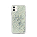 Custom Bighorn Mountains Wyoming Map Phone Case in Woodblock