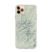 Custom Bighorn Mountains Wyoming Map Phone Case in Woodblock