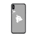 Custom Big Island Hawaii Map Phone Case in Classic
