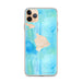 Custom Big Island Hawaii Map Phone Case in Watercolor