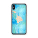 Custom Big Island Hawaii Map Phone Case in Watercolor