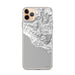 Custom iPhone 11 Pro Max Big Sur California Map Phone Case in Classic
