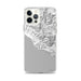 Custom iPhone 12 Pro Max Big Sur California Map Phone Case in Classic