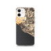 Custom iPhone 12 Big Sur California Map Phone Case in Ember