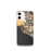 Custom iPhone 12 mini Big Sur California Map Phone Case in Ember