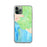 Custom iPhone 11 Pro Big Sur California Map Phone Case in Watercolor