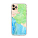 Custom iPhone 11 Pro Max Big Sur California Map Phone Case in Watercolor