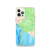Custom iPhone 12 Pro Big Sur California Map Phone Case in Watercolor