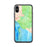 Custom iPhone X/XS Big Sur California Map Phone Case in Watercolor