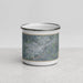 Front View Custom Billings Montana Map Enamel Mug in Afternoon