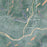 Binghamton New York Map Print in Afternoon Style Zoomed In Close Up Showing Details