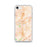 Custom Birmingham Alabama Map iPhone SE Phone Case in Watercolor
