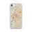 Custom Birmingham Alabama Map iPhone SE Phone Case in Woodblock