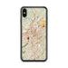 Custom Birmingham Alabama Map Phone Case in Woodblock