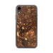 Custom Bismarck North Dakota Map Phone Case in Ember