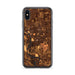 Custom Bismarck North Dakota Map Phone Case in Ember