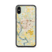 Custom Bismarck North Dakota Map Phone Case in Woodblock