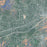 Black Mountain North Carolina Map Print in Afternoon Style Zoomed In Close Up Showing Details
