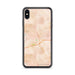 Custom iPhone XS Max Black Mountain North Carolina Map Phone Case in Watercolor