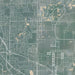 Blaine Minnesota Map Print in Afternoon Style Zoomed In Close Up Showing Details