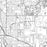 Blaine Minnesota Map Print in Classic Style Zoomed In Close Up Showing Details