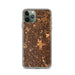 Custom iPhone 11 Pro Blaine Minnesota Map Phone Case in Ember