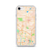 Custom iPhone SE Blaine Minnesota Map Phone Case in Watercolor