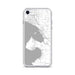Custom iPhone SE Blaine Washington Map Phone Case in Classic