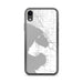 Custom iPhone XR Blaine Washington Map Phone Case in Classic