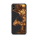 Custom iPhone XS Max Blaine Washington Map Phone Case in Ember