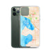 Custom Blaine Washington Map Phone Case in Watercolor
