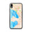Custom iPhone XR Blaine Washington Map Phone Case in Watercolor