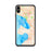 Custom iPhone XS Max Blaine Washington Map Phone Case in Watercolor