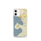 Custom iPhone 12 mini Blaine Washington Map Phone Case in Woodblock