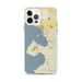 Custom iPhone 12 Pro Max Blaine Washington Map Phone Case in Woodblock