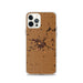 Custom Blissfield Michigan Map iPhone 12 Pro Phone Case in Ember