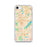 Custom iPhone SE Bloomington Minnesota Map Phone Case in Watercolor