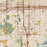 Bloomington Minnesota Map Print in Woodblock Style Zoomed In Close Up Showing Details