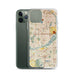 Custom Bloomington Minnesota Map Phone Case in Woodblock